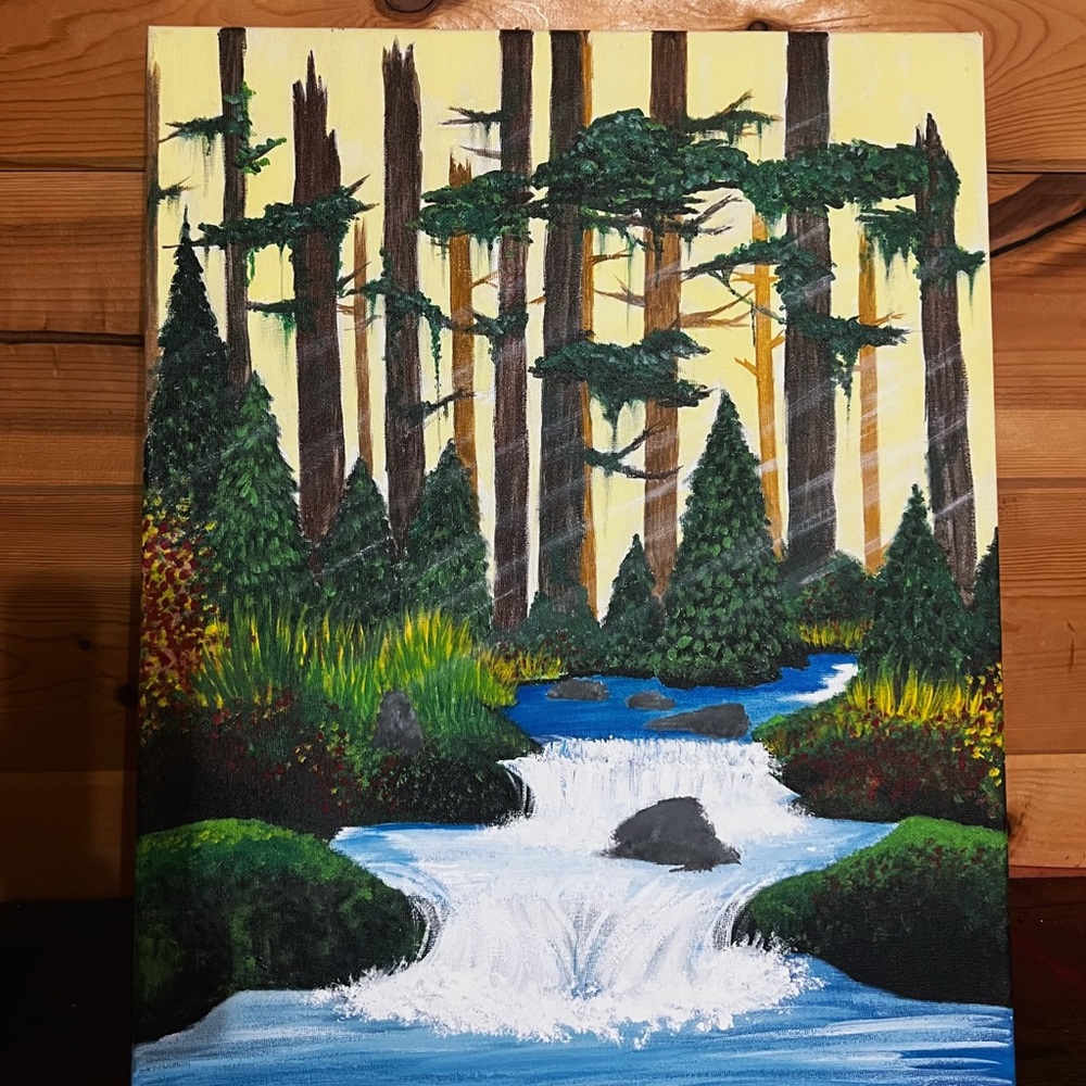 16”x20” original acrylic painting